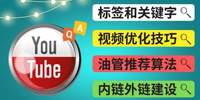 Youtube常见问题解答3 - 关键字选择,视频优化技巧,YouTube推荐算法简介搞钱项目网-网创项目资源站-副业项目-创业项目-搞钱项目搞钱项目网