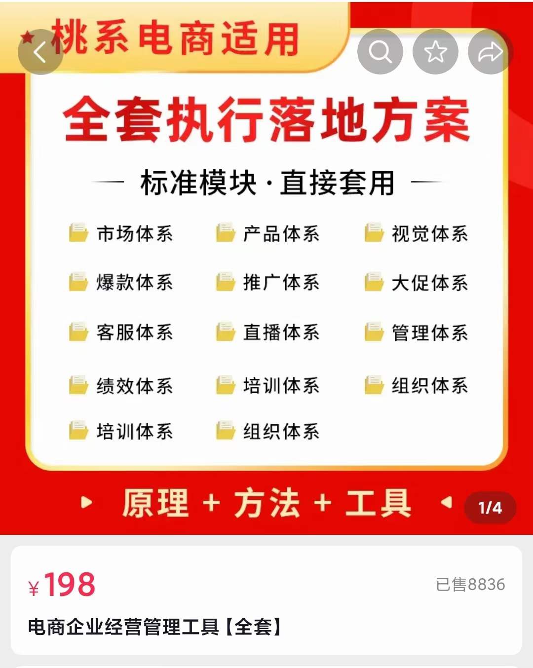 外面卖198·电商企业经营管理工具:全套执行落地方案 标准模块·直接套用搞钱项目网-网创项目资源站-副业项目-创业项目-搞钱项目搞钱项目网