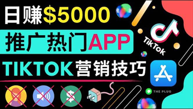 无需露脸,无需录音,无需投资,TIKTOK上传短视频,最高日入5000美元搞钱项目网-网创项目资源站-副业项目-创业项目-搞钱项目搞钱项目网