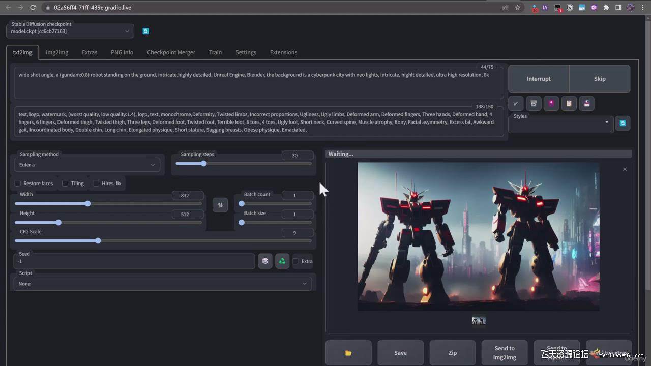 终极 Stable Diffusion + ChatGPT AI绘画及模型训练课程-中英字幕搞钱项目网-网创项目资源站-副业项目-创业项目-搞钱项目搞钱项目网