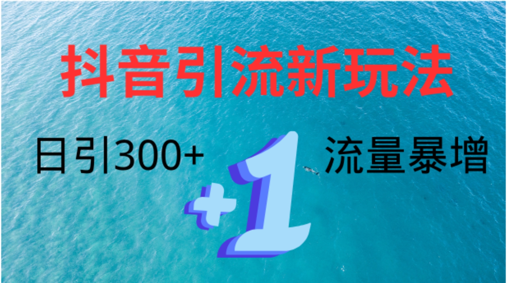 创业粉高效引流，抖音工具号玩法4.0，日引300+搞钱项目网-网创项目资源站-副业项目-创业项目-搞钱项目搞钱项目网