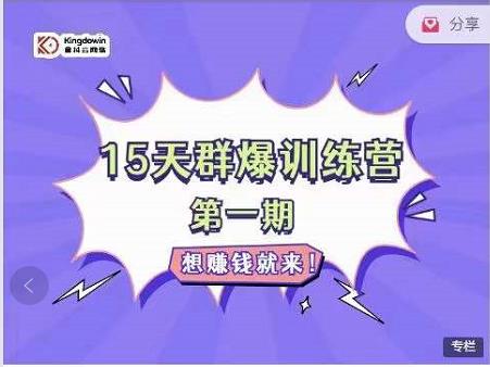 金抖云Peter《15天群爆训练营》,破解抖音玄学,群爆心法,起号方式搞钱项目网-网创项目资源站-副业项目-创业项目-搞钱项目搞钱项目网