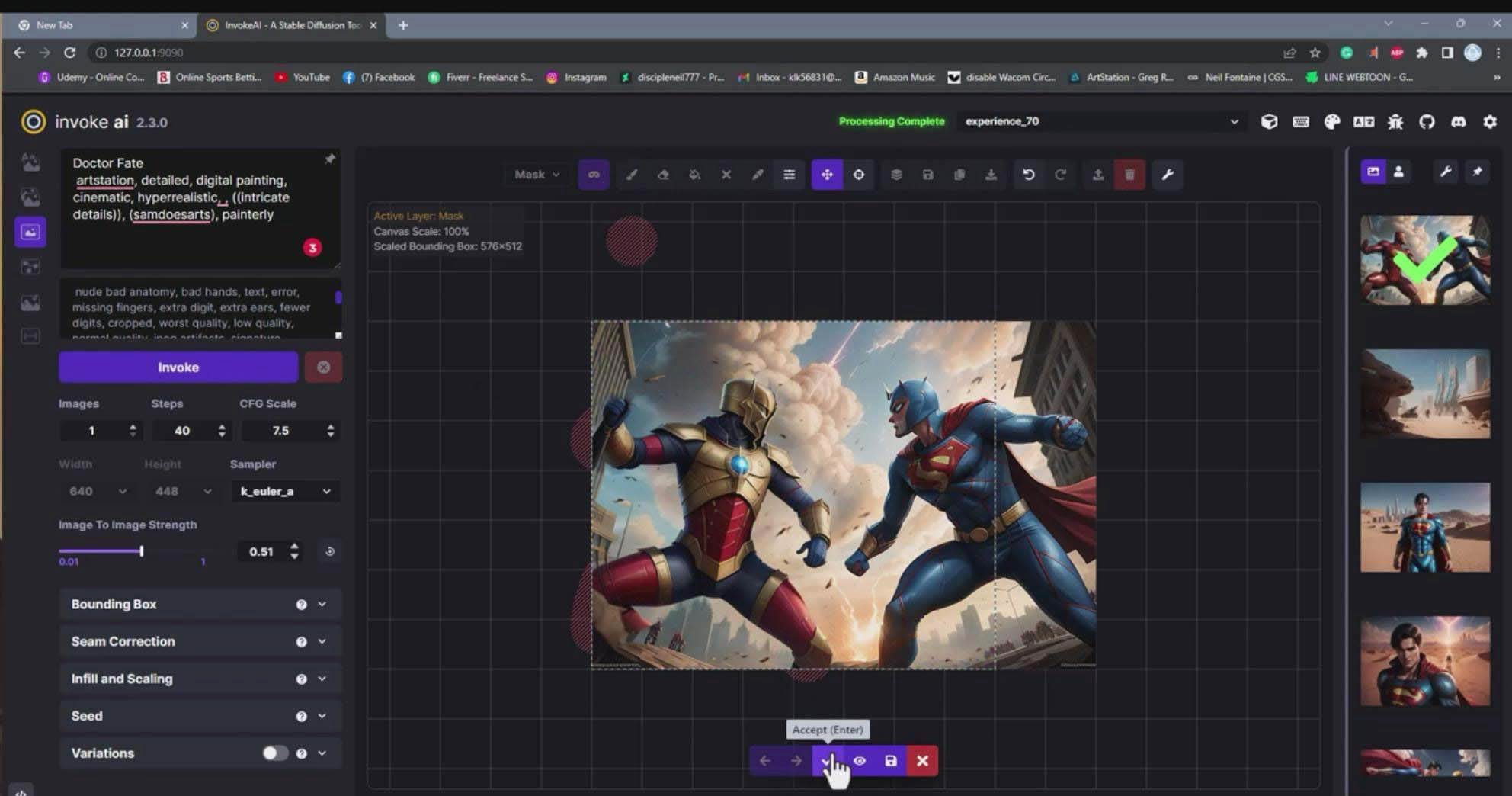 Invoke AI 绘画教程-零基础创作可以销售的完美插图-49节-中英字幕搞钱项目网-网创项目资源站-副业项目-创业项目-搞钱项目搞钱项目网