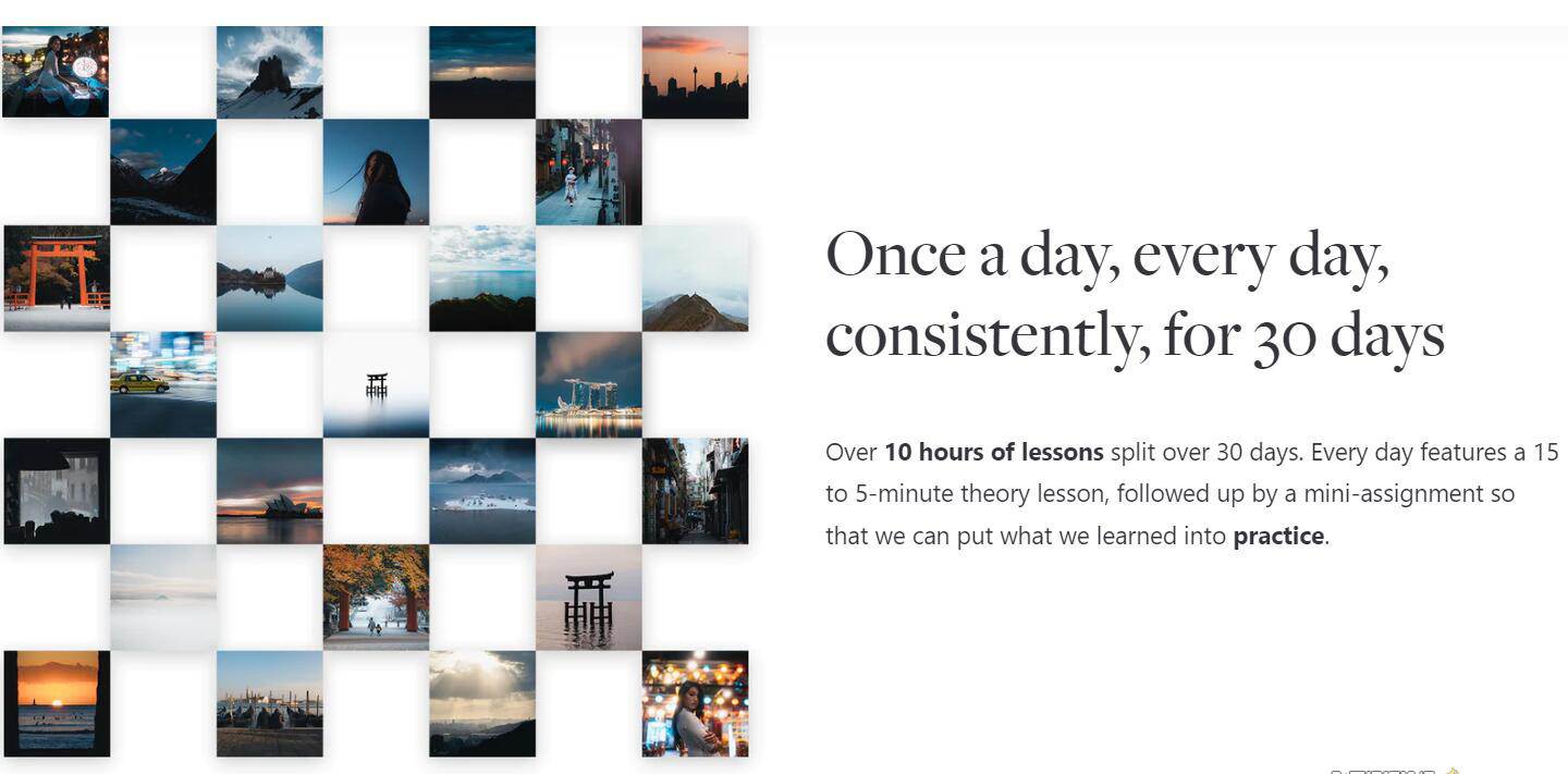 网红摄影师Pat Kay – 30天摄影基础知识加速器教程-30节课-中英字幕搞钱项目网-网创项目资源站-副业项目-创业项目-搞钱项目搞钱项目网