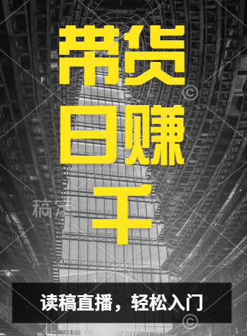 视频号技术直播带货, 会读稿就行,小白日入1000+搞钱项目网-网创项目资源站-副业项目-创业项目-搞钱项目搞钱项目网