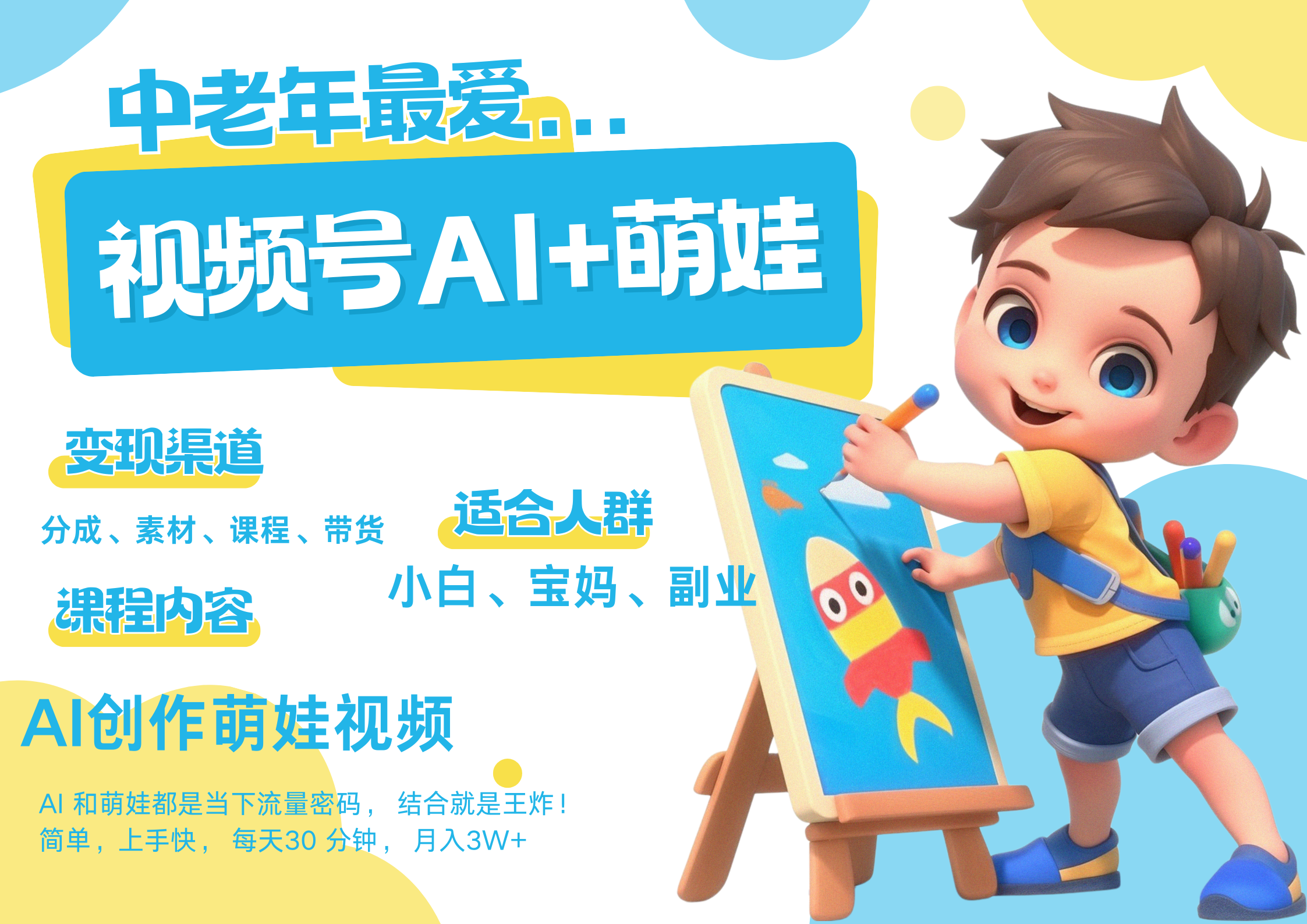萌娃,又一爆款密码,小白3步上手,爆款率80%,每天十分钟,轻松AI变现萌娃搞钱,带货、素材、分成都非常猛,泼天流量,发布就爆!月入5W,抓紧学!搞钱项目网-网创项目资源站-副业项目-创业项目-搞钱项目搞钱项目网
